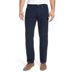 Peter Millar Men’s Crown Vintage Navy Blue Canvas Five Pocket Pants Size 34